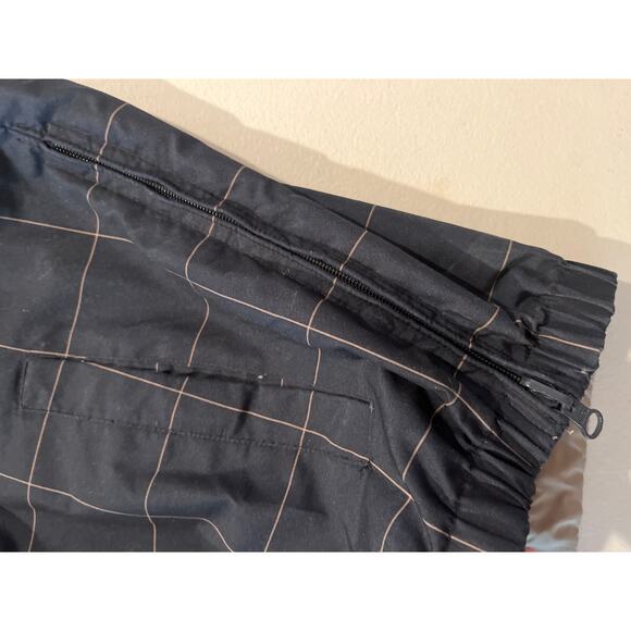 Dockers Golf Pullover Windbreaker Rain Vest Large Navy Tan Reversible Sz M men - Picture 7 of 7